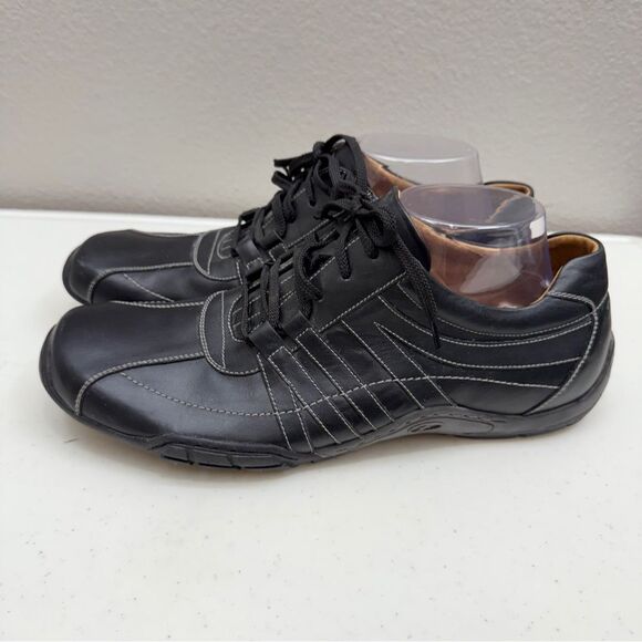 Florsheim Men's Toronto Oxford Shoes Size 10.5 Black Leather Lace up - Picture 9 of 14